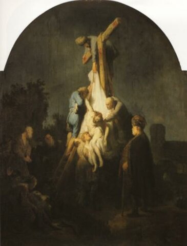 La Descente de Croix, Rembrandt,