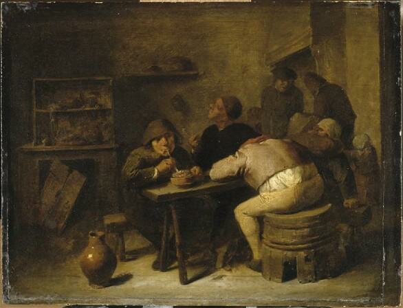 Un intérieur de tabagie, Adrian Brouwer