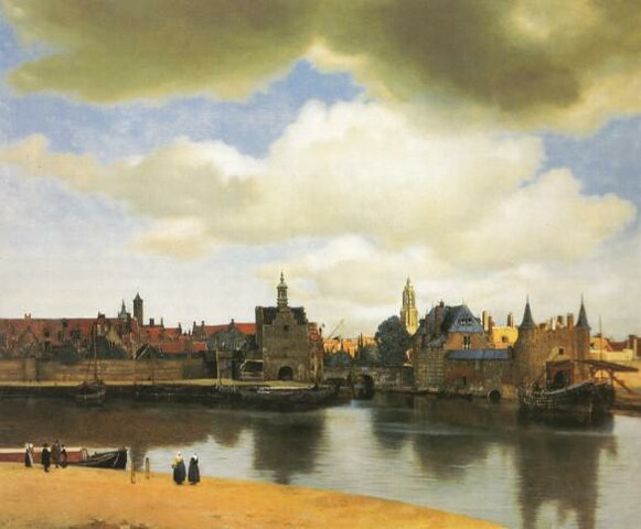 Vue de Delft, Vermeer