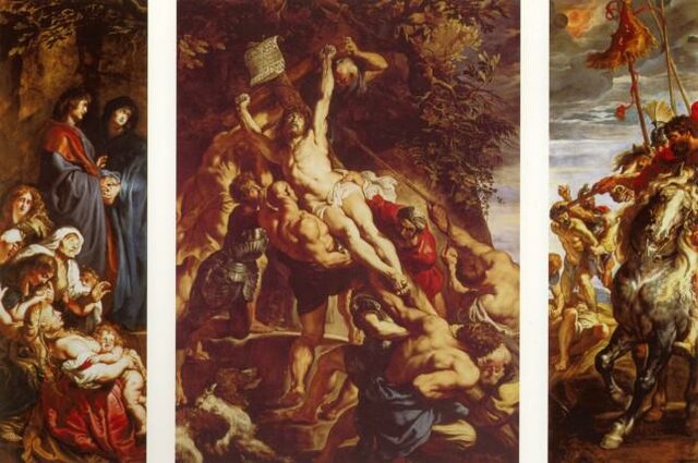 L’Érection de la Croix, Rubens,