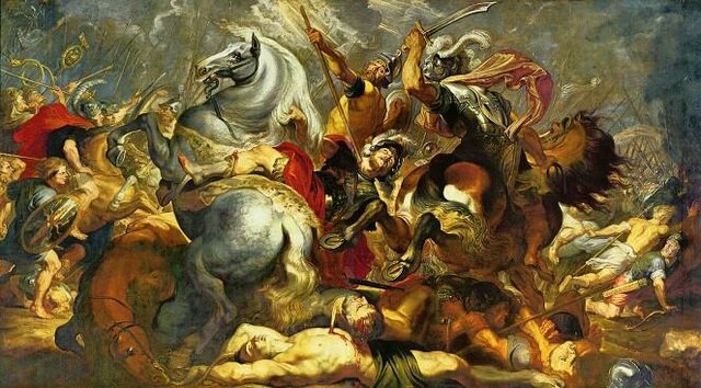 La bataille de Veseris, Tenture de Decius Mus, Rubens