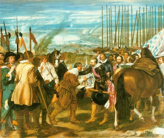 La Reddition de Bréda ou Les Lances, Velasquez