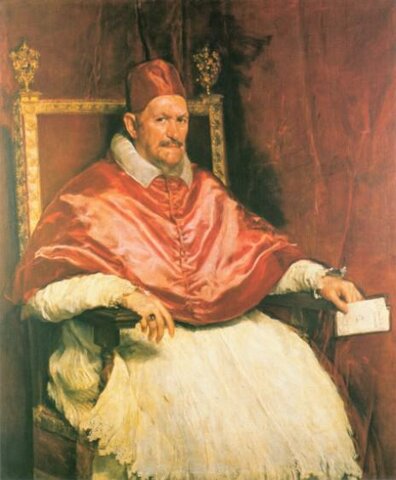 Portrait du pape Innocent X, Velasquez,