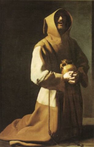 Saint François en Extase, Zurbaran