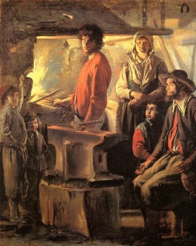 La Forge, attr. à Louis Le Nain,