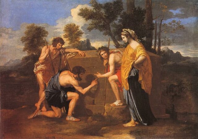 Les Bergers d’Arcadie, Nicolas Poussin,