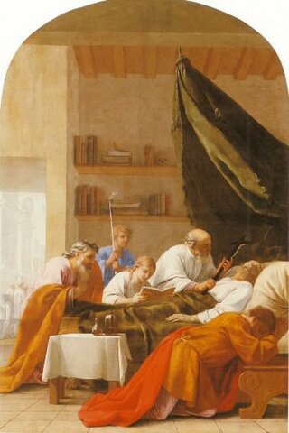 La mort de Raymond Diocrès, Eustache Le Sueur