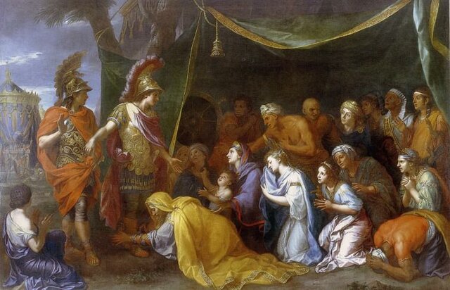Les reines de Perse aux pieds d’Alexandre ou La Tente de Darius, Charles Le Brun,