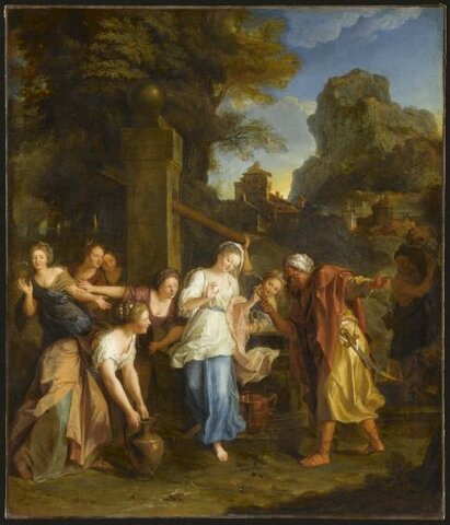 Eliezer et Rebecca, Antoine Coypel,