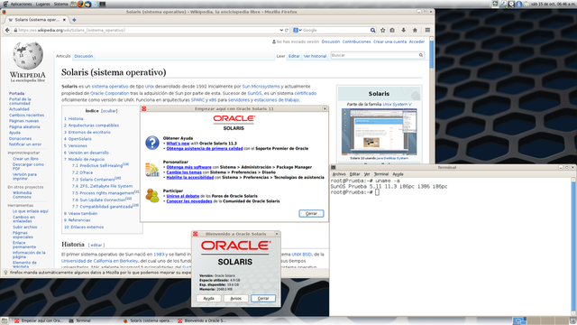 Aparece la primera versión del sistema operativo Solaris.