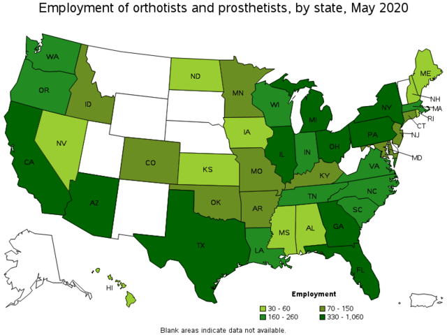 2020 Statistics in O&P Profession