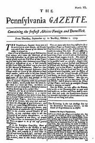 Purchases The Pennsylvania Gazette