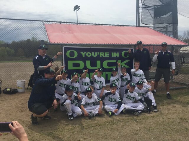 I tried out for my first baseball team