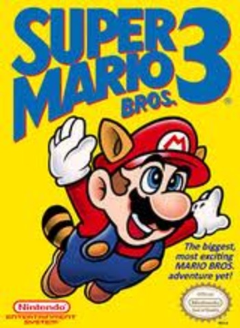 LANÇAMENTO DO JOGO SUPER MÁRIO BROS 3. O MAIS VENDIDO NA HISTÓRIA DA NINTENDO