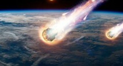 PRIMERA LLUVIA DE METEORITOS