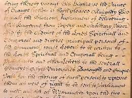 English Bill of Rights is signed