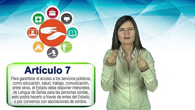 Normas a favor de la población Sorda