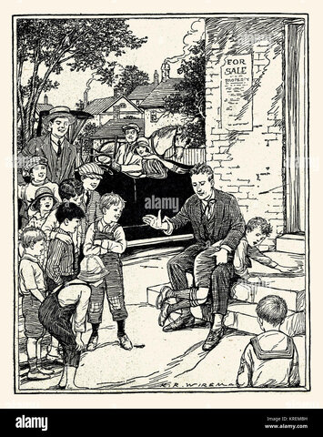 El niño como alguien indefenso.