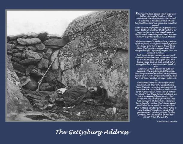 The Gettysburg Address
