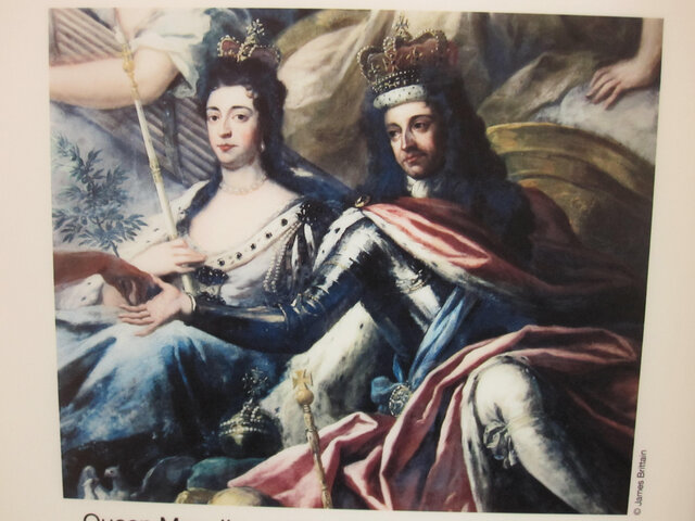 William and Mary take the throne from James II