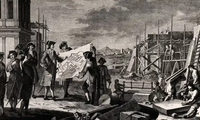 Peter starts building St Petersburg