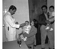 Comienza campaña nacional contra la poliomielitis