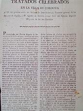 Tratados de Córdova