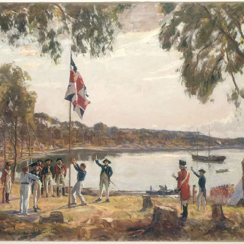 First British settlement in Adventure Bay