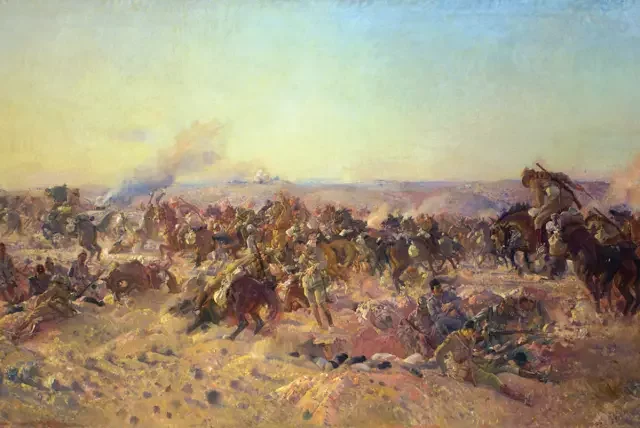 The end of the Battle of Beersheba