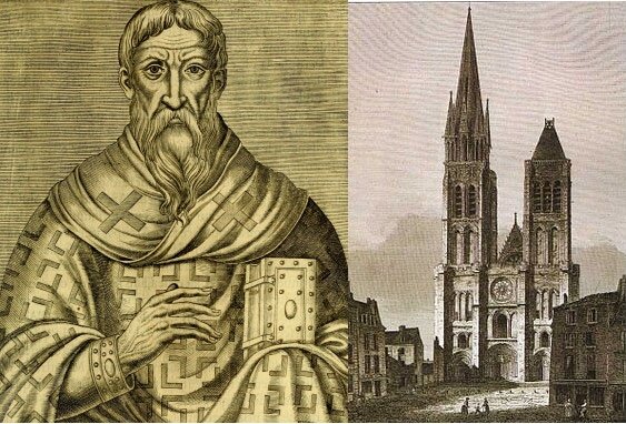 Pseudo Dionisio Aeropagita y la iglesia de San Denis