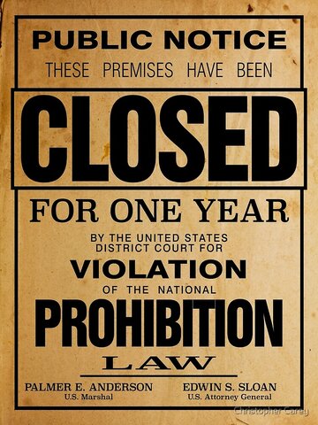 Prohibición de posters