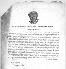 United States declaring War on Mexico