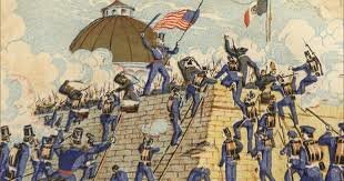 The Battle at Chapultepec