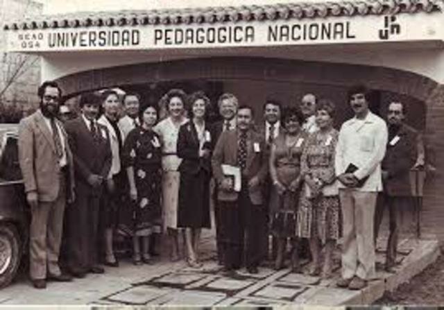 Creación de la Universidad Pedagógica  Nacional
