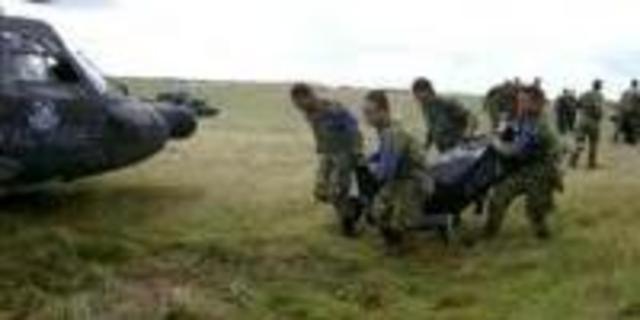 Llegada de armamentos para los paramilitares.