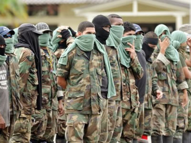 Llegada de los paramilitares a Mapiripán