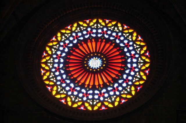 Les finestres de cristall