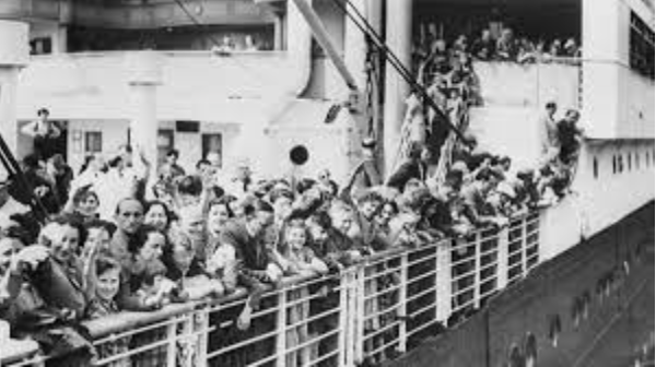 Nazi anti-Semitic actions prompted many Jews to immigrate to other countries