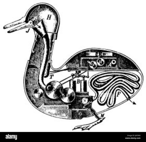 Canard mécanique de Vaucanson