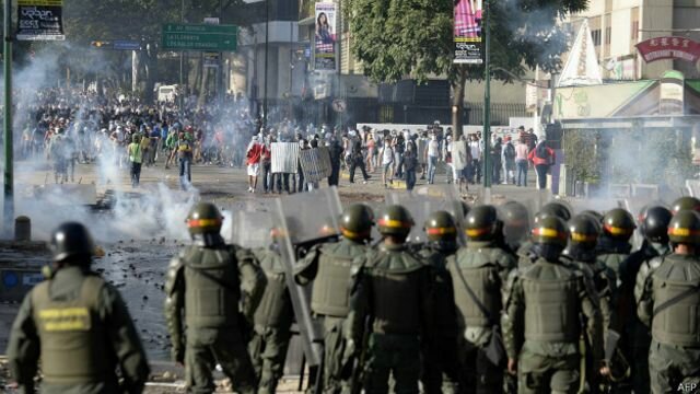 Protestas nacionales