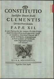 CONSTITUCIONES APOSTÓLICAS