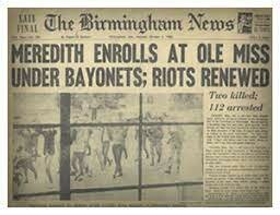 Integration of Ole Miss Riots