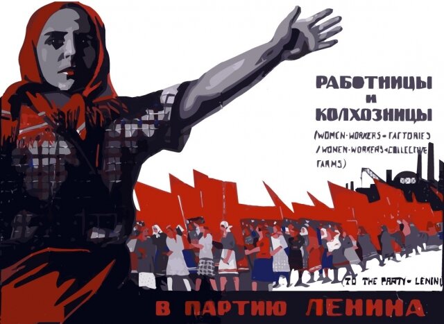 International Women’s Day March in Petrograd