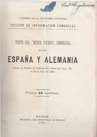 Consejo económico nacional.