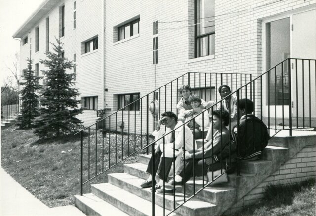 Peters Residence Hall is Constructed