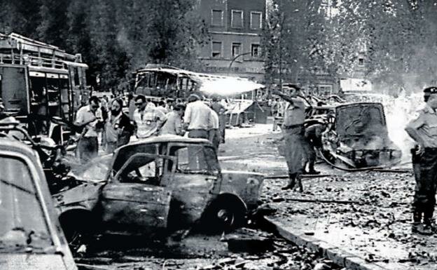 Atentado en la Plaza Republica Dominicana