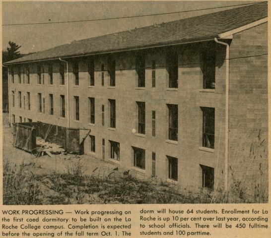 Schneider Hall is Built