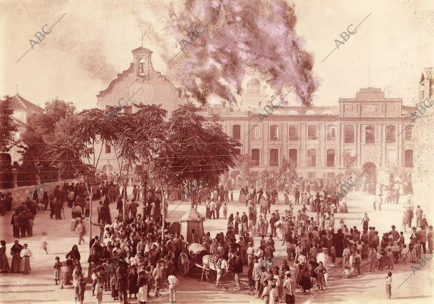 Incendio de conventos