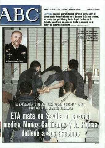 ETA asesina al coronal y médico español Antonio Muñoz