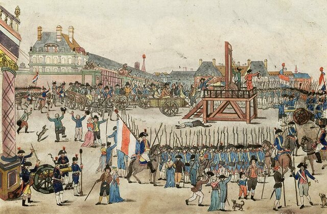 The Execution of Maximillian Robespierre